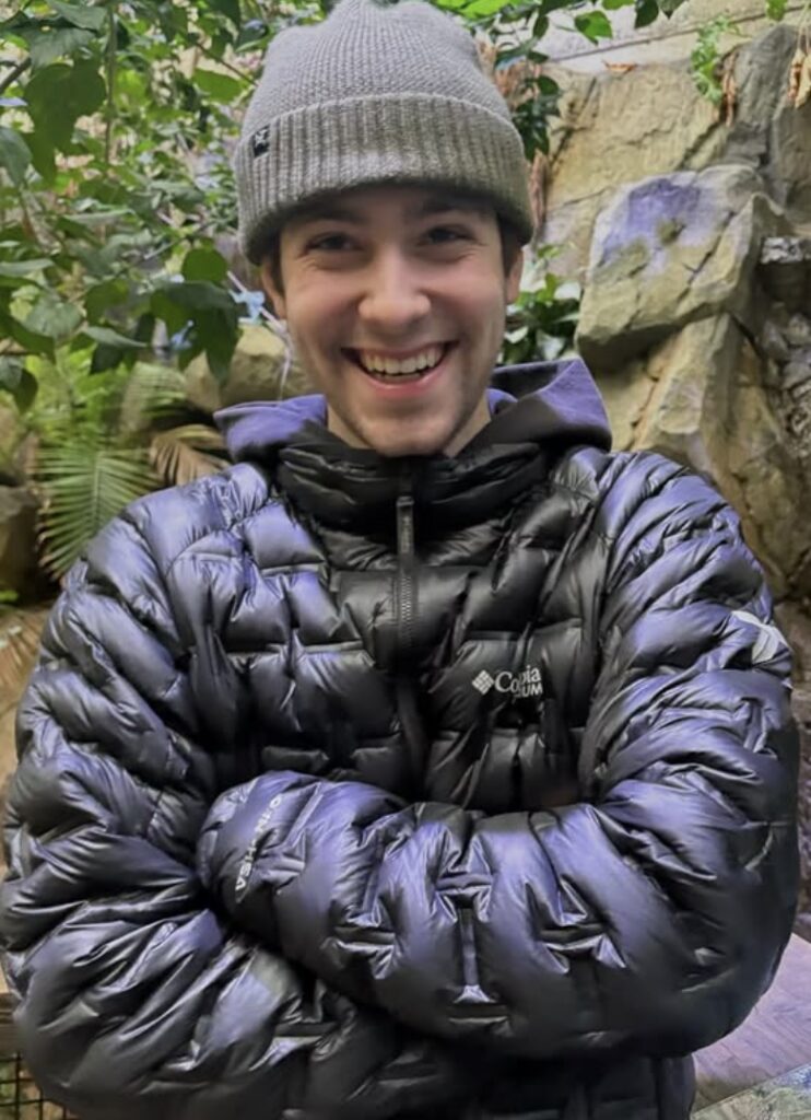 Diego Velazquez from The Thundermans smiling in a winter jacket and hat in 2026