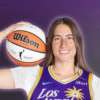 Kate Martin smiling in an Instagram post that announces her signing with the WNBA's LA Sparks after being waived by the Valkryies